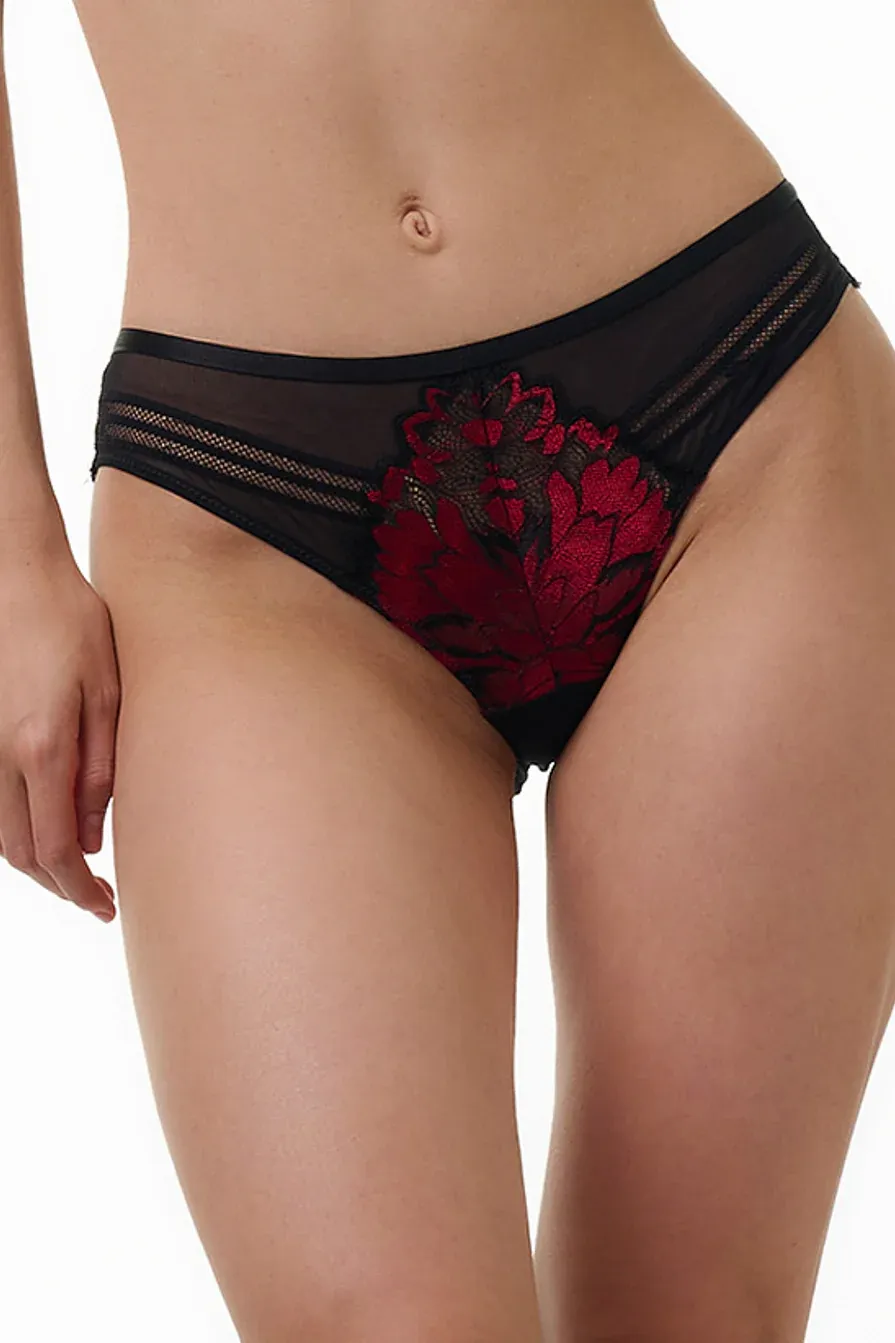 BELLAGIO PANTY-BP5309 Floral lace design panty image 2