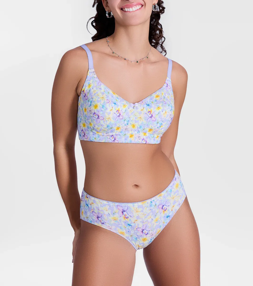 Enamor P177 Ultimate Softness Modal Hipster Panty for Women - Mid Wais