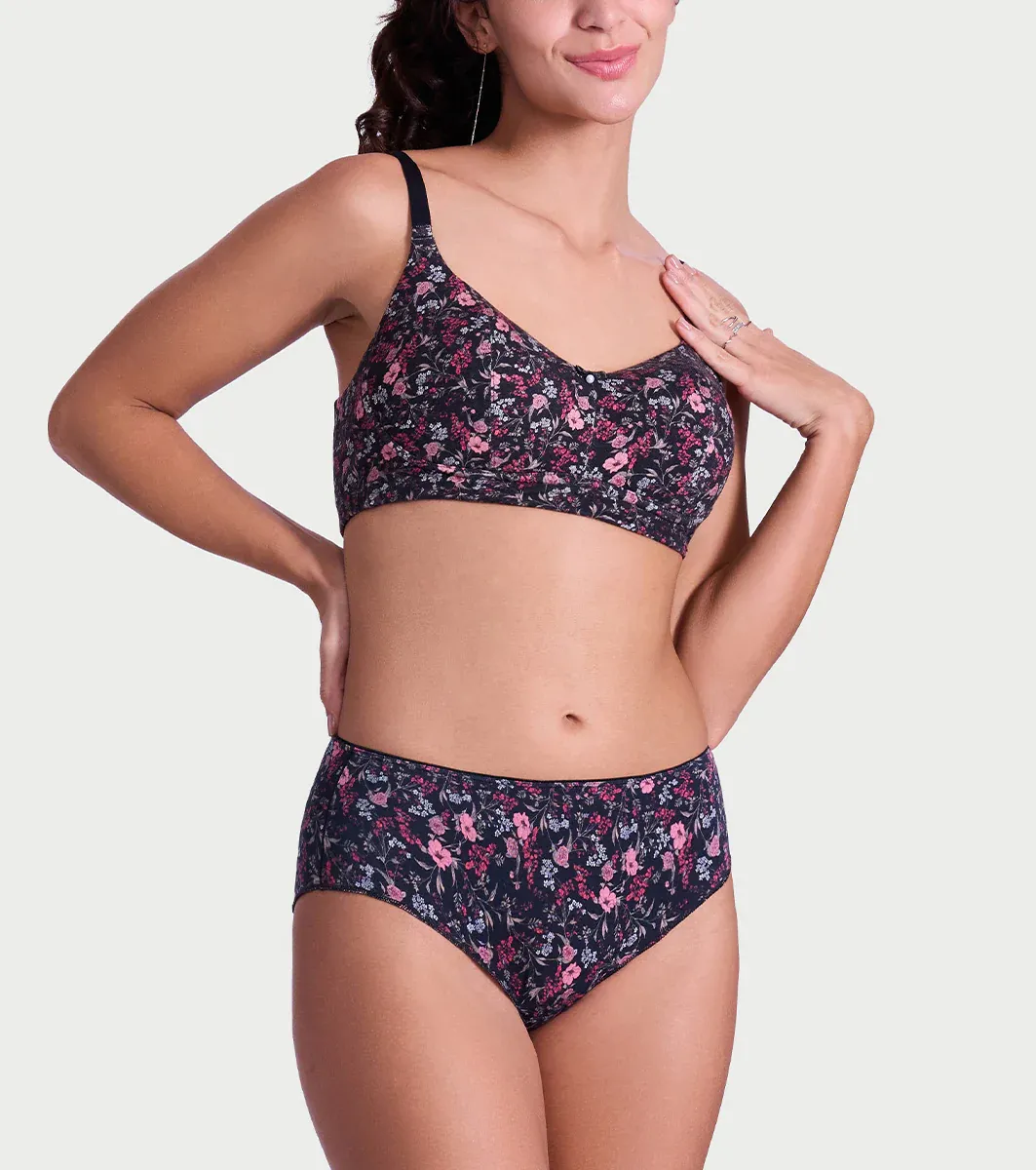 Enamor P177 Ultimate Softness Modal Hipster Panty for Women - Mid Wais image 2