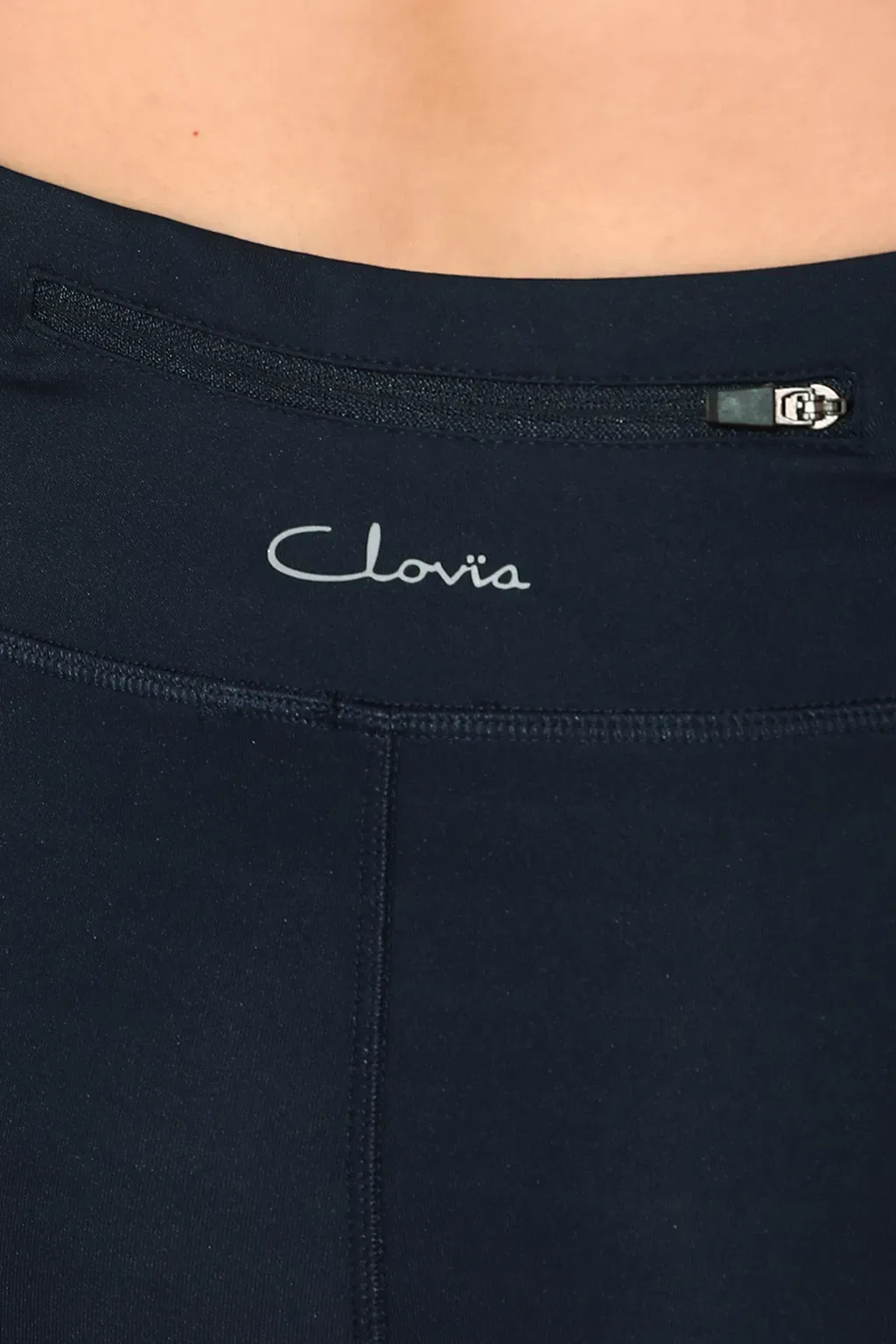 Snug Fit High Rise 4 Pocket Active Tights in Navy image 2